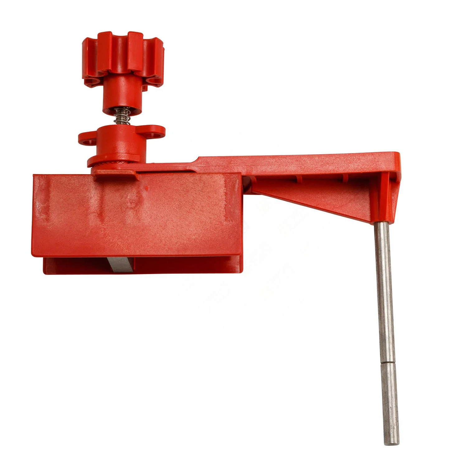 LOTO kuleventil universal&nbsp;28 x 40 mm&nbsp;rød
