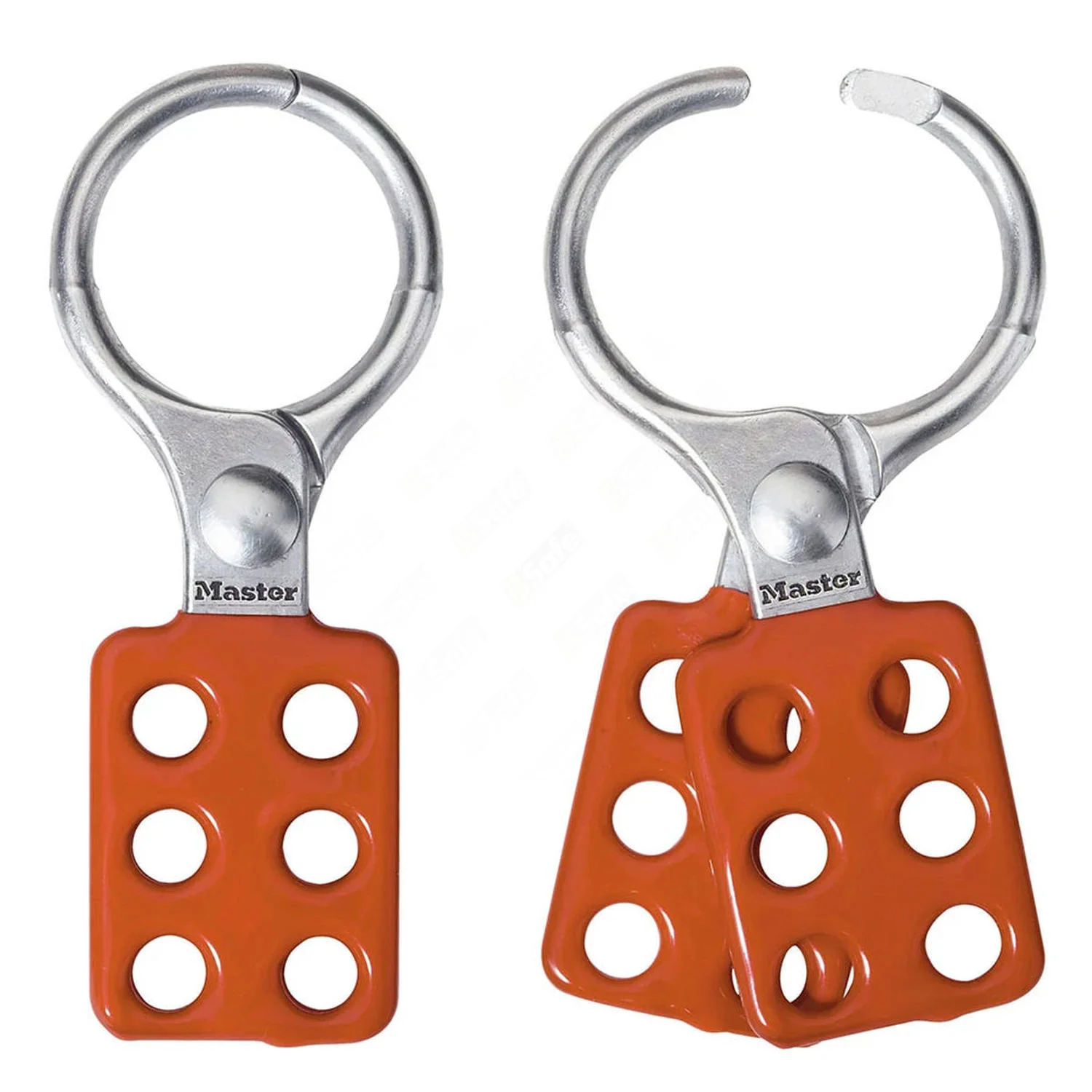 LOTO låsbøyle alu 6 hull
