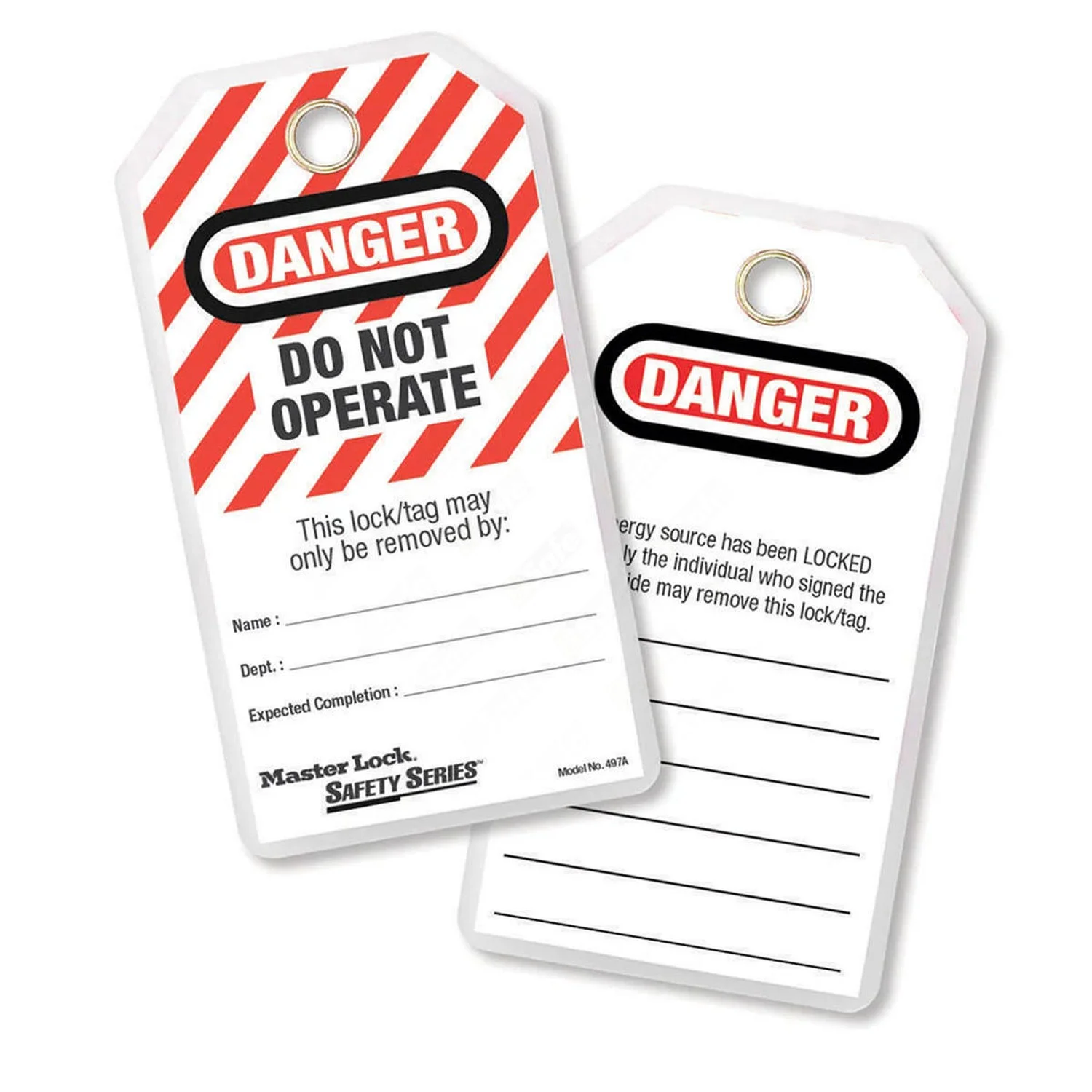 LOTO tag "Do not operate"(146x79mm) 12st