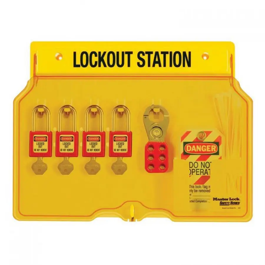 LOTO skap Standard 1 m/innhold