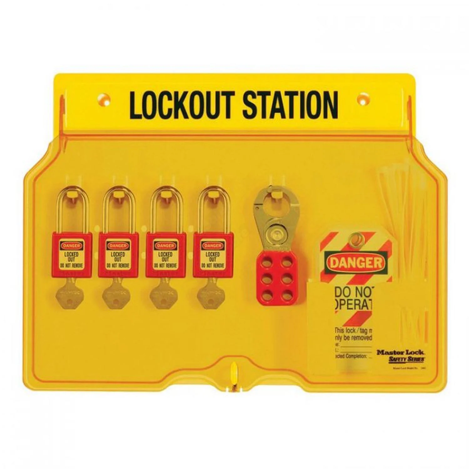 LOTO skap Standard 1 m/innhold