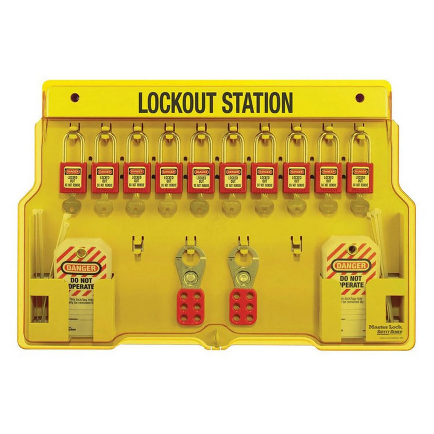 LOTO skap Standard 2 m/innhold
