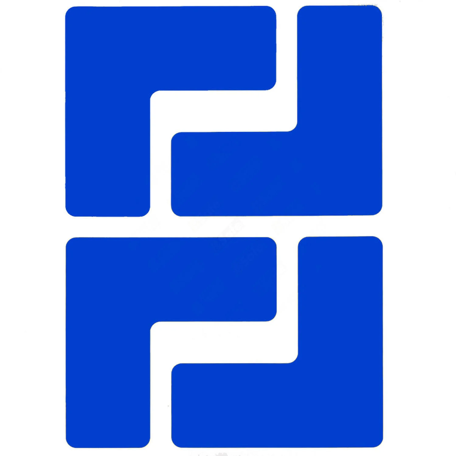 Gulvmerker sterk type, "L"