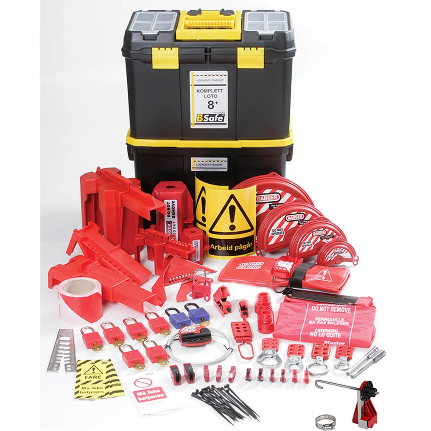 Elektro/Prosess LOTO 8+  Engelsk