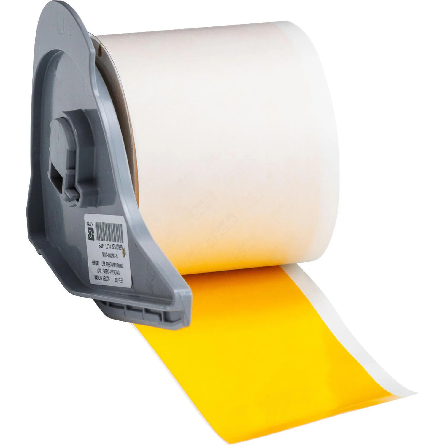 BRADY Gul Vinylfolie 50,8mm x 15,24m