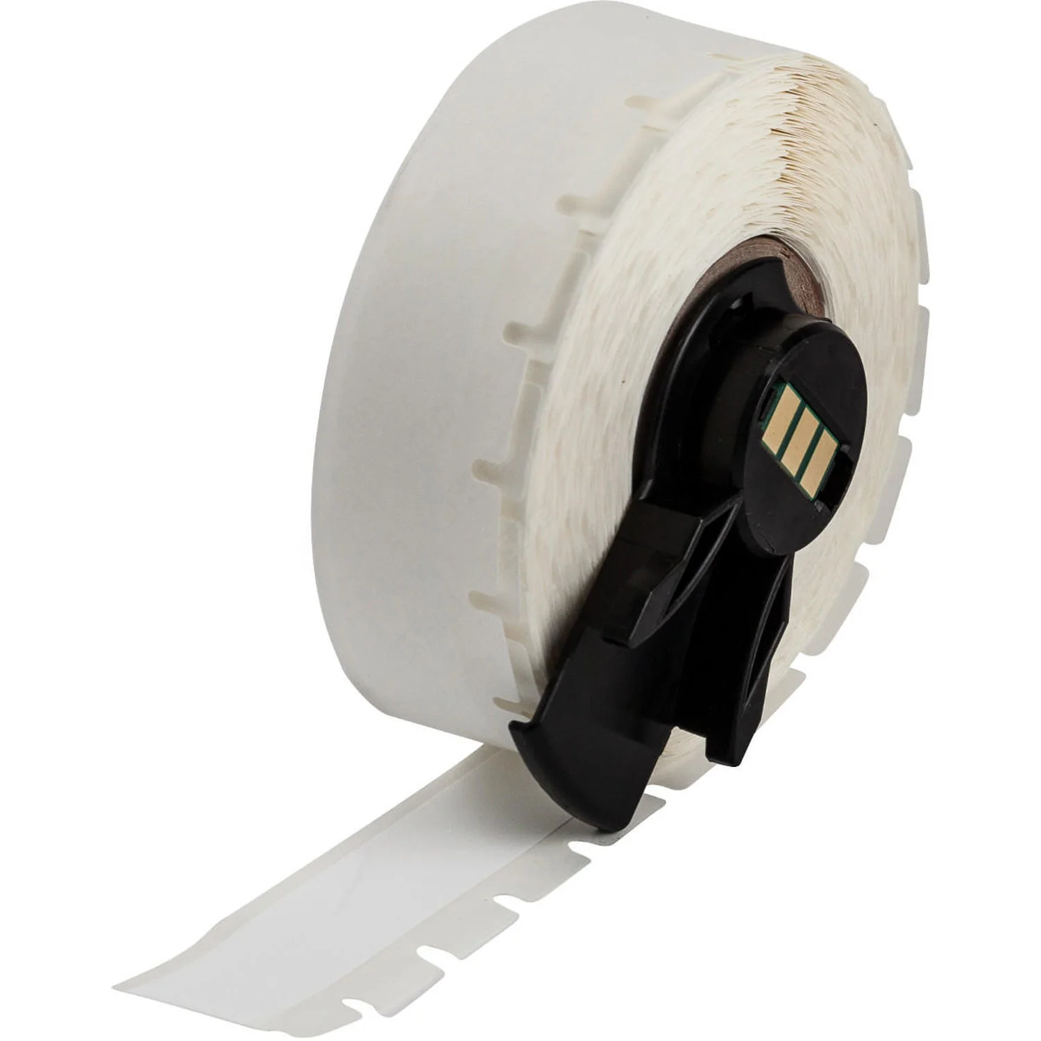 BRADY Hvit Polyester 12,7mm x 15,24m
