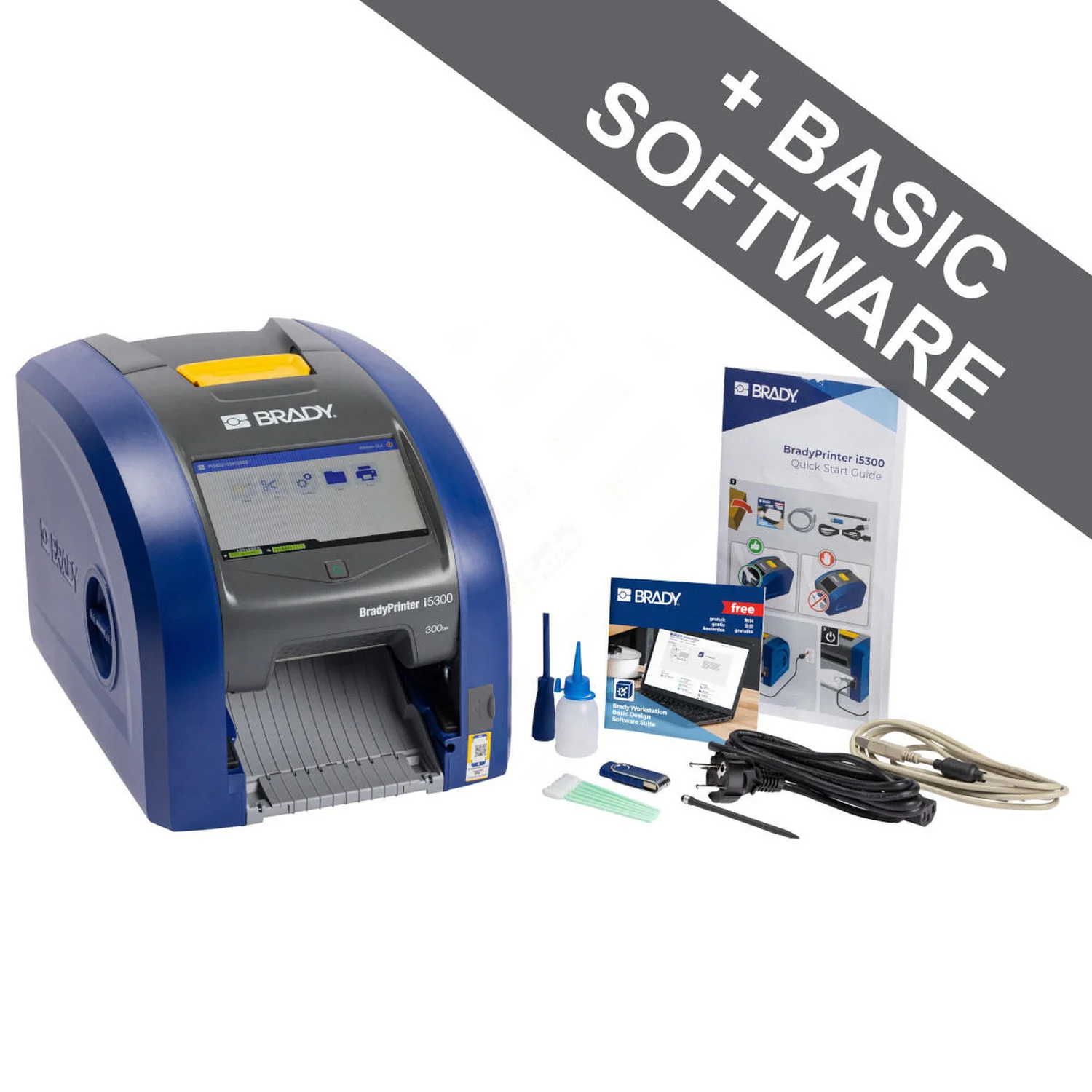 Brady i5300 etikettskriver (300 dpi)