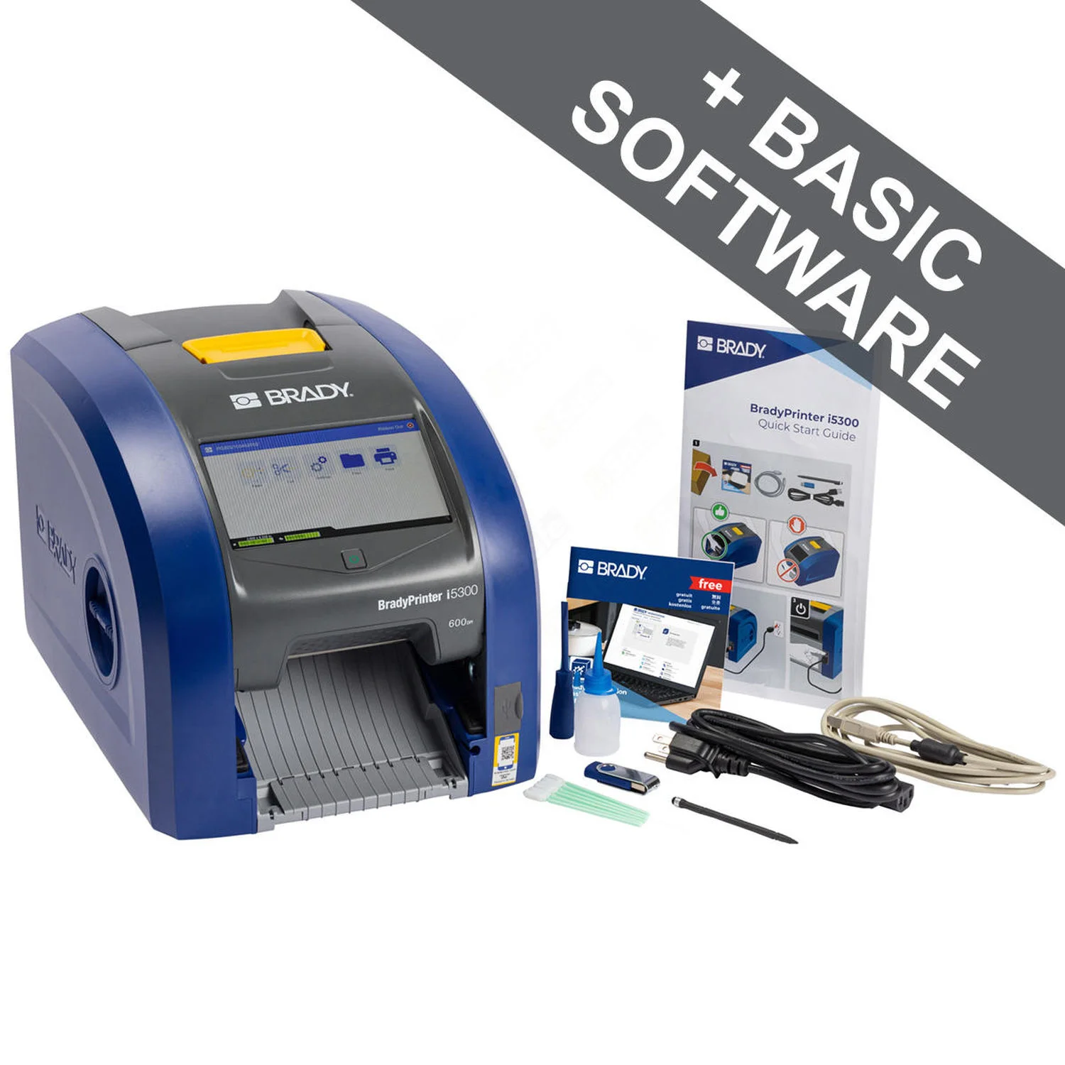 Brady i5300 etikettskriver (600 dpi)