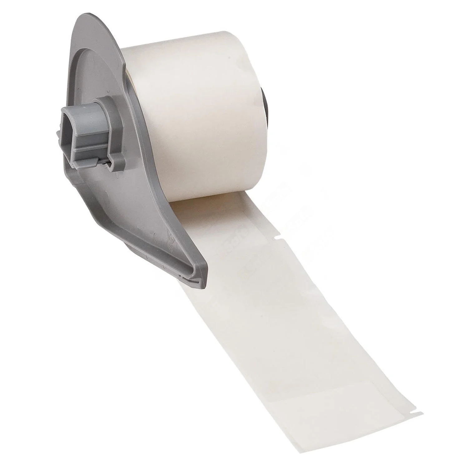 BRADY Hvit og klar vinyl 38,1 x 101,6mm