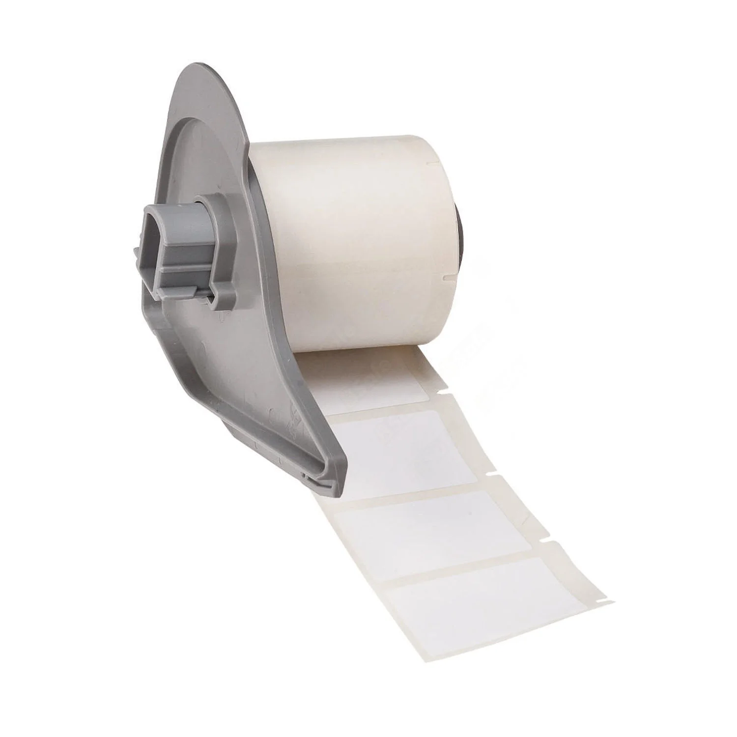 BRADY Hvit Polyester 38,1 x 25,4mm