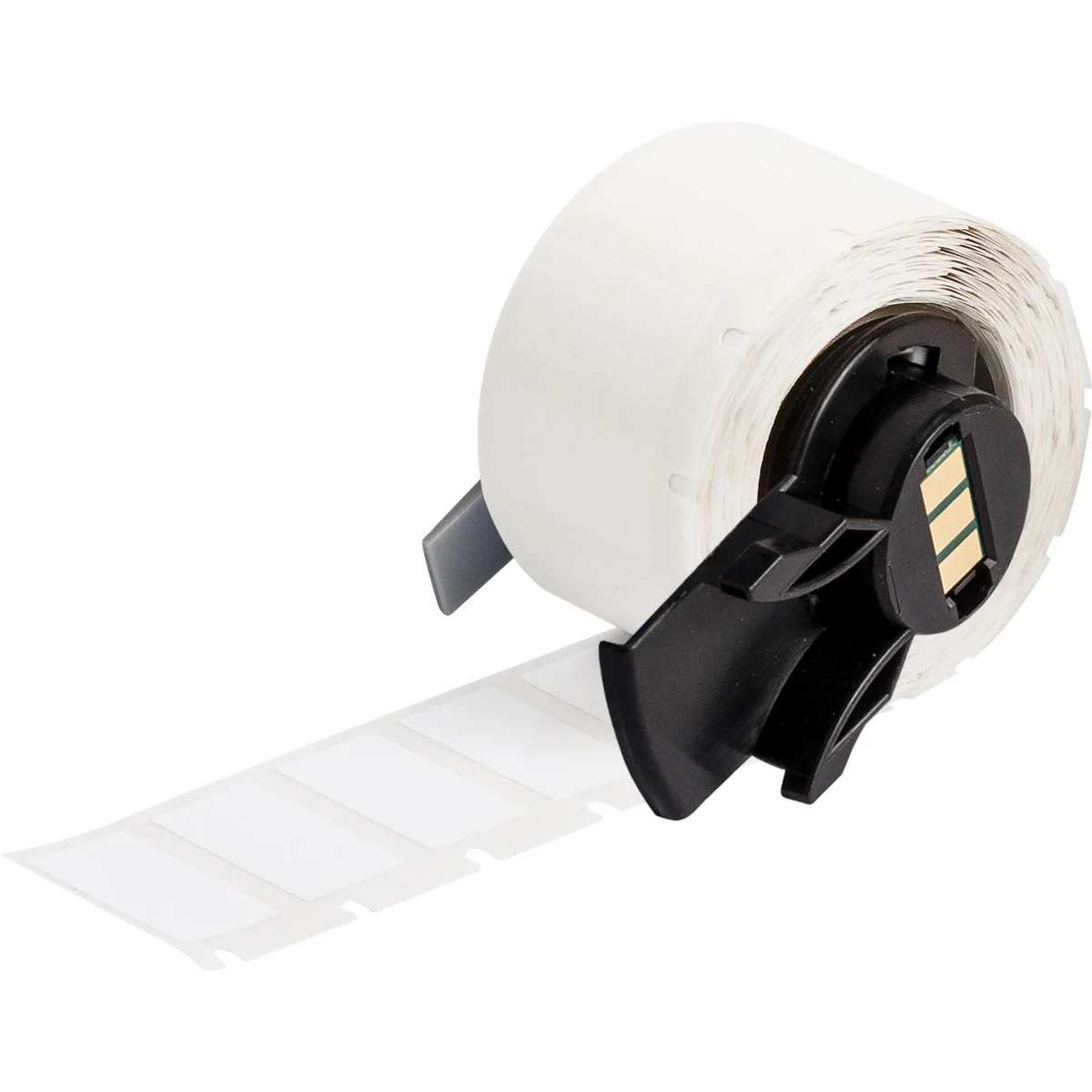 BRADY Hvit vinyl flyttbar 25,4 x 12,7mm