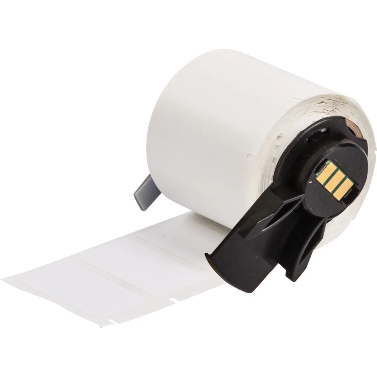 BRADY Hvit vinyl flyttbar 12,7 x 12,7mm
