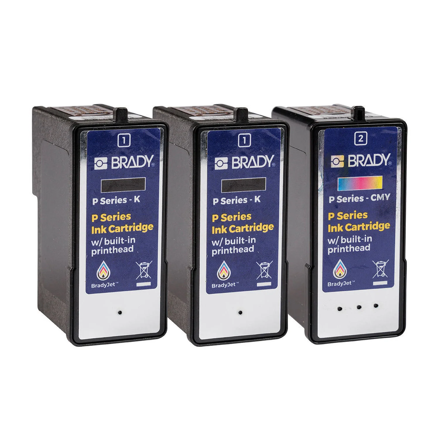 BRADY Multipack Blekkpatroner, 1xCMY 2xK