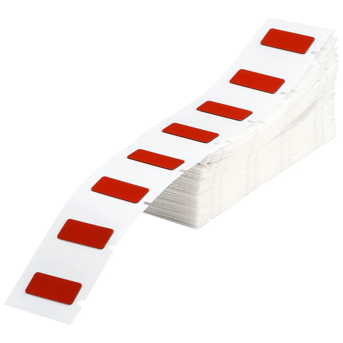BRADY Rød Polyester 45 x 15mm, 100 stk