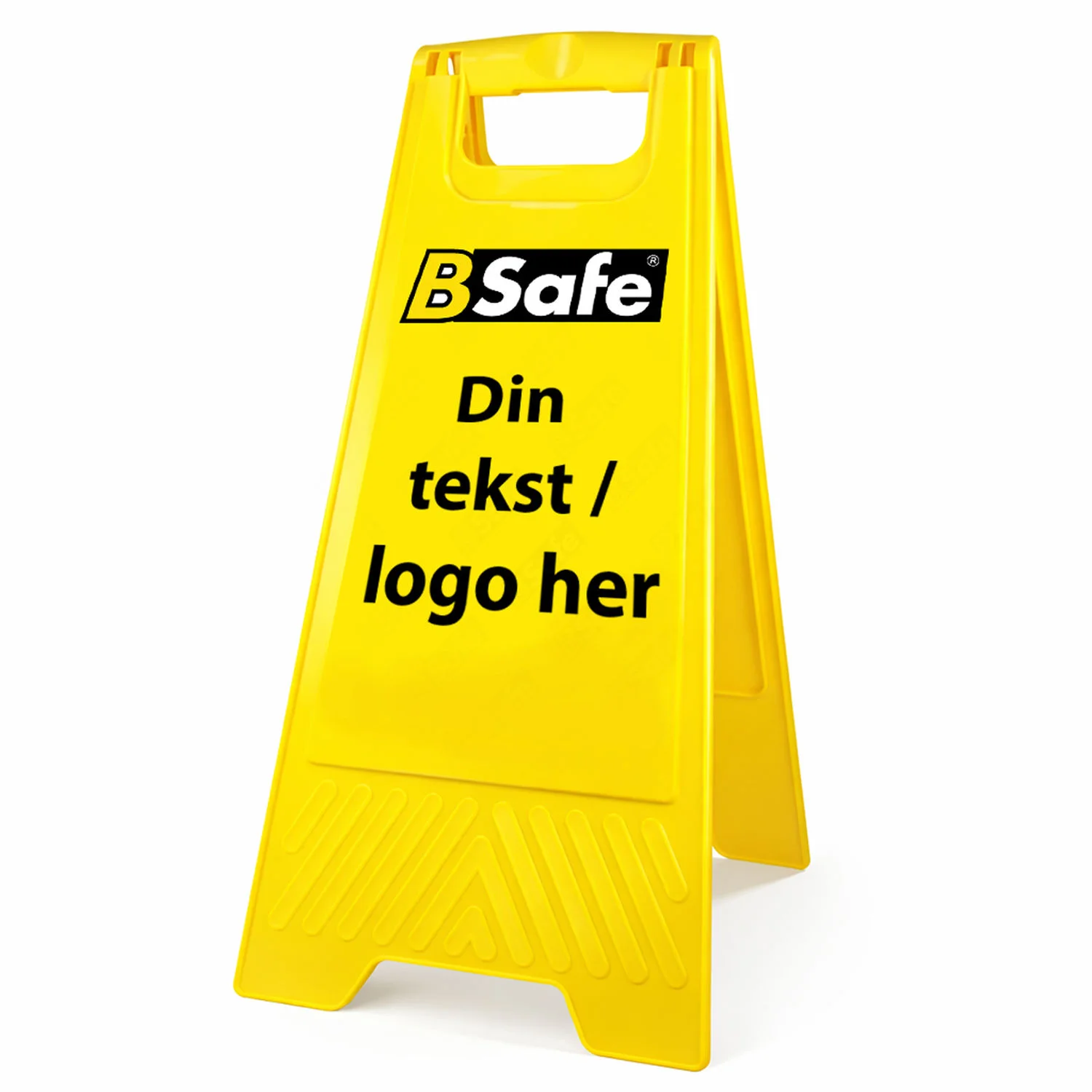 Varselpost gul design