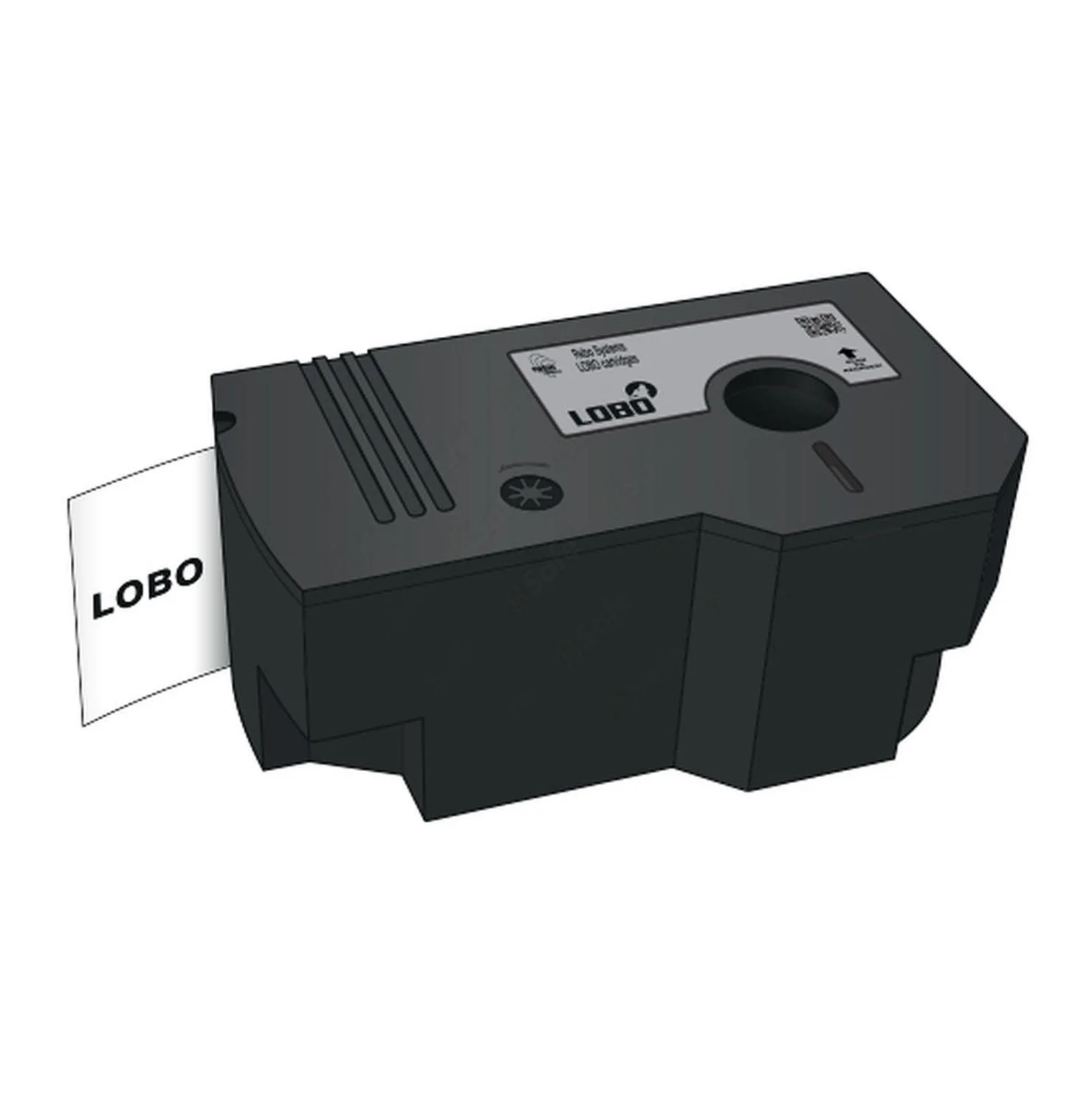 TORO / LOBO 50,8mm sort på gul 13,7m