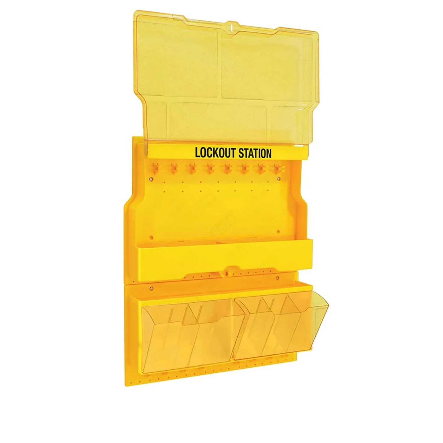 LOTO-Stasjon "Deluxe" H660, B550, D100 – Masterlock