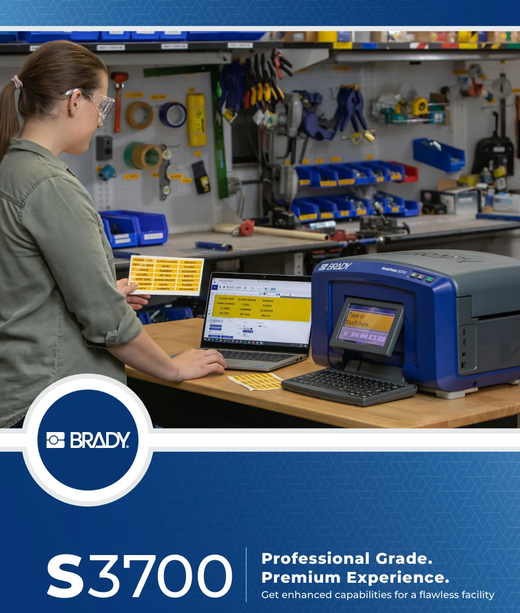 BRADY S3700 Sign & Label Printer