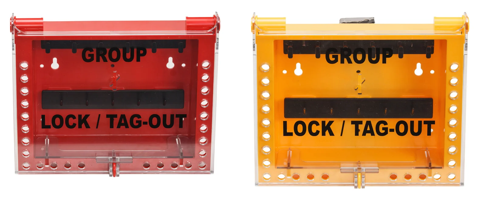 LOTO låseboks, veggmontert