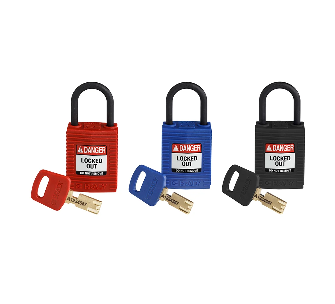 LOTO lås Safekey elektro 4,72mm KD