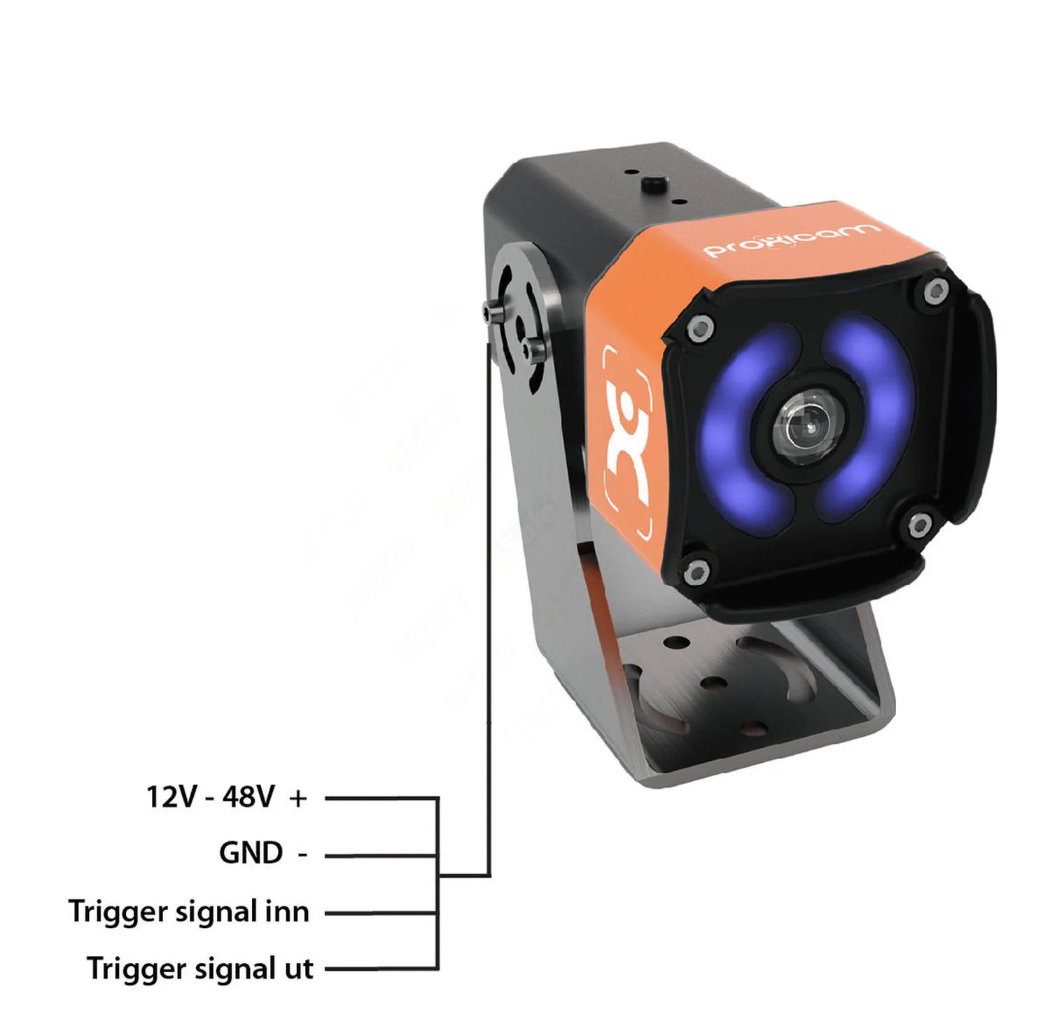 AI-kamera sensor,1 stk kamera u/varsel